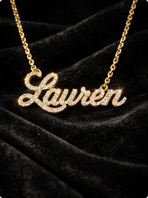 Moissanite Nameplates