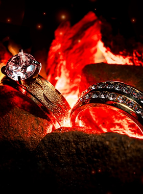 Diamond jewelry showcase item 4