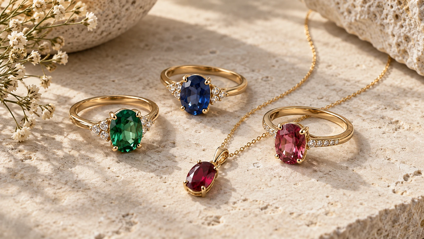 Colored Gemstone Jewelry: Find Your Perfect Shade